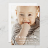 Welkom Home Foto's Aankondiging (Voorkant / Achterkant)