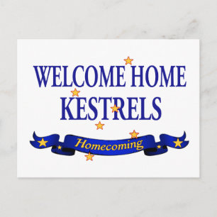 Welkom Home Kestrels Briefkaart