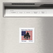 Welkom Home Personalized Magnet Favor Magneet (Insitu (Vaatwasser))