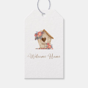 Welkom Home Realtor Gepersonaliseerd Cadeaulabel