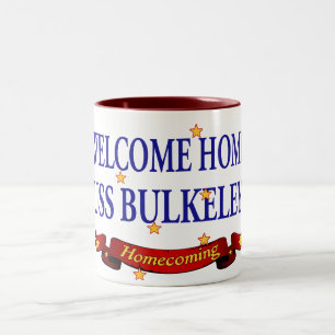 Welkom Home USS Bulkeley Tweekleurige Koffiemok