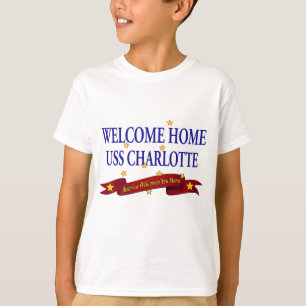 Welkom Home USS Charlotte T-shirt