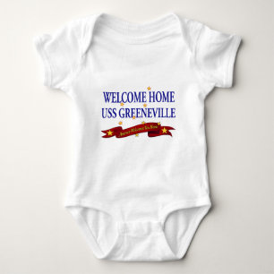 Welkom Home USS Greeneville Romper
