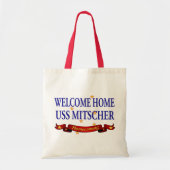 Welkom Home USS Mitscher Tote Bag (Voorkant)