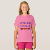 Welkom Home USS New Orleans T-shirt (Voorkant volledig)
