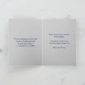 Welkom Huis, Veteraan Bedankkaart (Binnen)