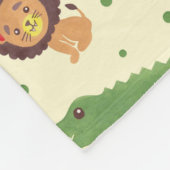 Welkom in Afrika Fleece Deken (Hoek)