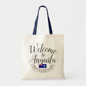 Welkom in Anguilla | Bestemmingsweddenschap Tote Bag (Voorkant)