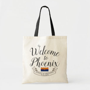 Welkom in Arizona   Bestemmingsweddenschap Tote Bag