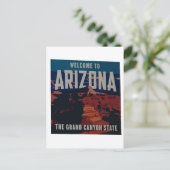 Welkom in Arizona Briefkaart (Staand voorkant)