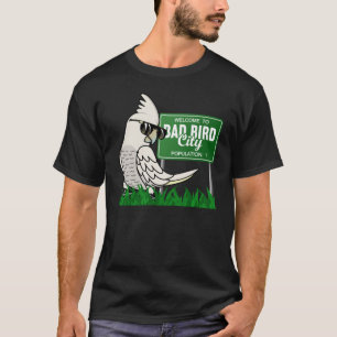 Welkom in Bad Bird City I Goffins Kaketoe T-shirt