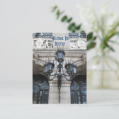 Welkom in Boston Briefkaart (Staand voorkant)