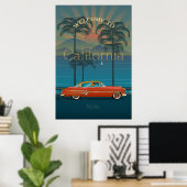 Welkom in Californië Poster (Thuiskantoor)