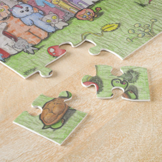 Welkom in Cat Town Legpuzzel