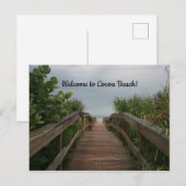 Welkom in Cocoa Beach, Florida! Briefkaart (Voorkant / Achterkant)