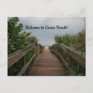 Welkom in Cocoa Beach, Florida! Briefkaart