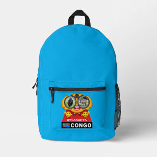 Welkom in Congo Bedrukte Rugzak
