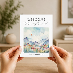 Welkom in de buurt Blue Mountain Village Briefkaart