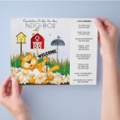 Welkom in de buurt | Nieuw startpunt Flyer (Hand)