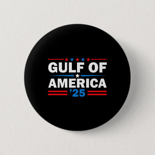 Welkom in de Golf van Amerika - Golf van Mexico 20 Ronde Button 5,7 Cm