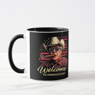 Welkom in de Golf van Amerika Grappig Trump Amerik Mok