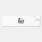 Welkom in de Golf van Amerika Mexicaanse immigrant Bumpersticker (Voorkant)