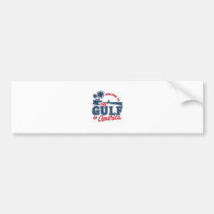 Welkom in de Golf van Amerika Mexicaanse immigrant Bumpersticker