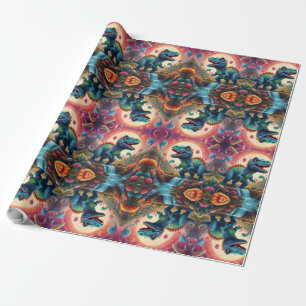 Welkom in de magische wereld van Dino Delights Cadeaupapier