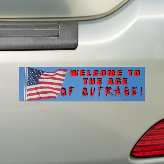 Welkom in de Ouderdom Bumpersticker (Op auto)