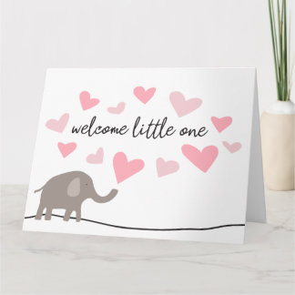 Welkom in de wereld - Elephant Card Kaart