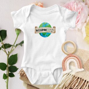 Welkom in de wereld kleine romper