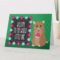 Welkom in de wereld Little One - Hamster