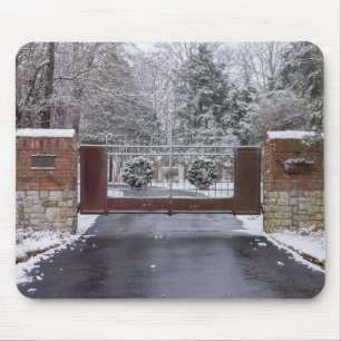 Welkom in de winter muismat