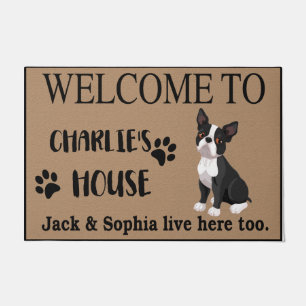 Welkom in Dogs House Doormat, grappige offertes Deurmat