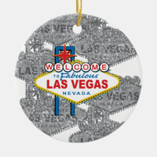 Welkom in Fabulous Las Vegas Keramisch Ornament