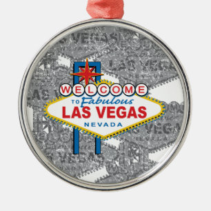 Welkom in Fabulous Las Vegas Metalen Ornament