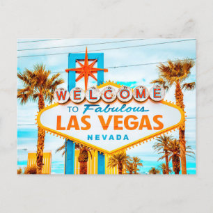 Welkom in Fabulous Las Vegas, Nevada Briefkaart