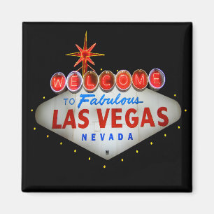 Welkom in Fabulous Las Vegas Nevada Magnet Magneet