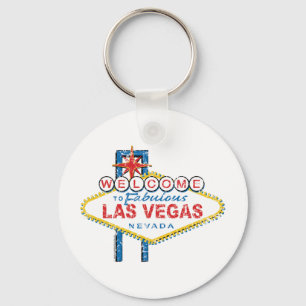 Welkom in Fabulous Las Vegas Sleutelhanger