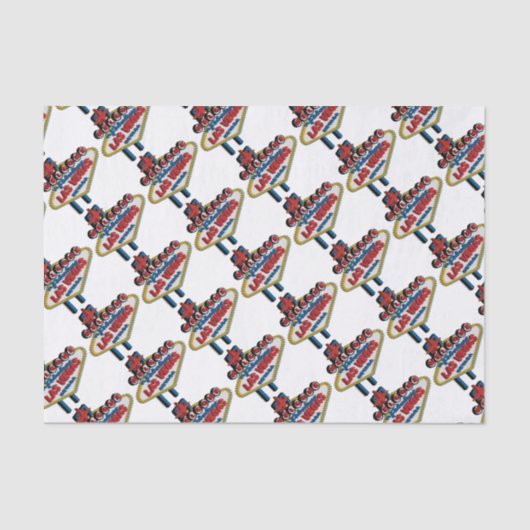 Welkom in Fabulous Las Vegas Tissuepapier (Voorkant)