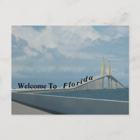 Welkom in Florida Briefkaart (Voorkant)