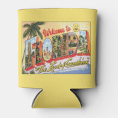 Welkom in Florida met oude plaatsen Blikjeskoeler (Voorkant)