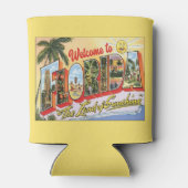 Welkom in Florida met oude plaatsen Blikjeskoeler (Achterkant)