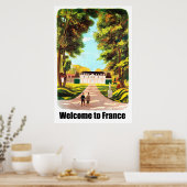 Welkom in Frankrijk Poster (Keuken)