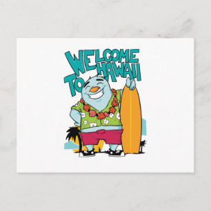 Welkom in Hawaii Briefkaart
