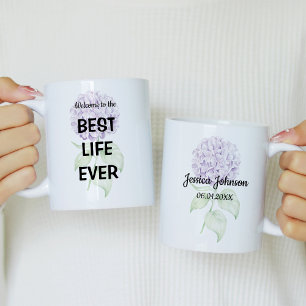 Welkom in het beste leven ooit koffiemok