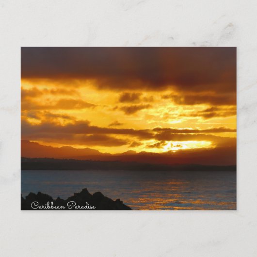 Welkom in het Paradijs Briefkaart (Voorkant)