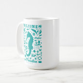 Welkom in het Paradijs Koffiemok (Voorkant links)