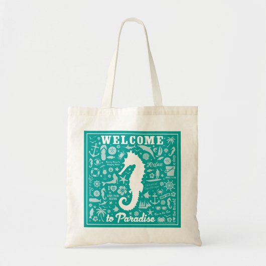 Welkom in het Paradijs Tote Bag (Voorkant)