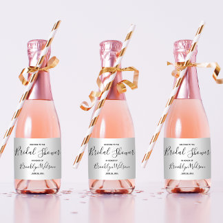 Welkom in het Vrijgezellenfeest Sparkling Wijnetiket